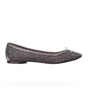Adrianna Papell Black Embellished Flats